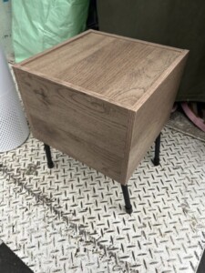 IRIS OHYAMA(アイリスオーヤマ)アイアンウッドサイドテーブル IWST-300