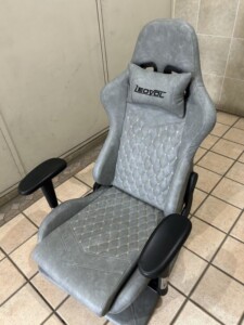 LEOVOL ゲーミングチェア オフィスチェア グレー