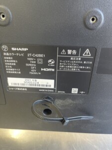 SHARP(シャープ)42型液晶テレビ 2T-C42BE1 2021年製