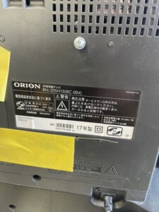 ORION(オリオン)32型液晶テレビ RN-32SH10 2017年製