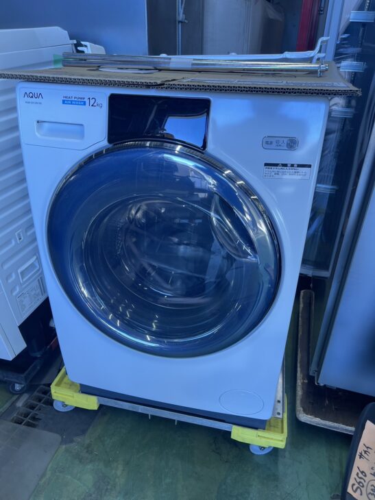 AQUA（アクア）12.0キロ ドラム式洗濯乾燥機 AQW-DX12M 2022年製