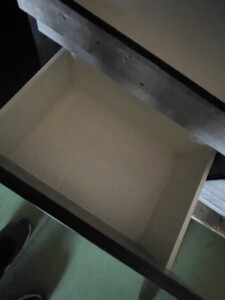 ノーブランド キッチンボード 木製 無垢材