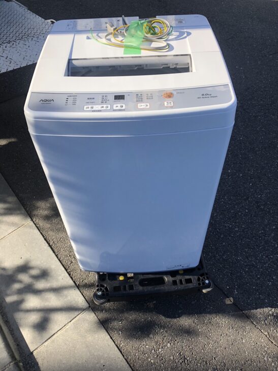 AQUA（アクア）6.0キロ 全自動洗濯機 AQW-S6M 2022年製