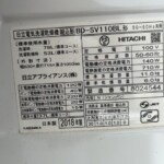 HITACHI（日立）11キロ ドラム式洗濯乾燥機 BD-SV110BL 2018年製