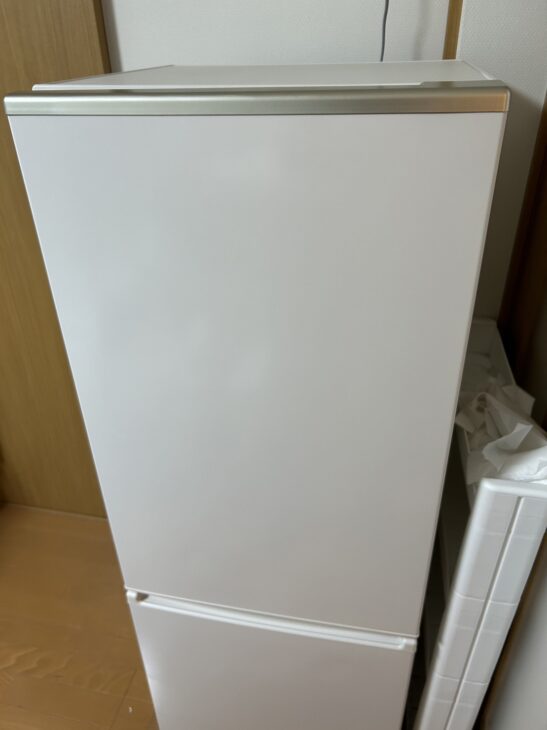 AQUA（アクア）201L 2ドア冷蔵庫 AQR-20JBK（W) 2020年製