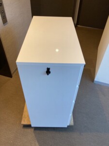 NITORI(ニトリ)ローチェスト クエス 80-4LC WH