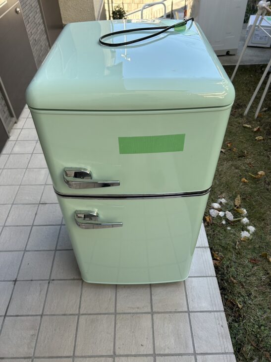 IRIS OHYAMA（アイリスオーヤマ）81L 2ドア冷蔵庫 PRR-082D-LG 2022年製