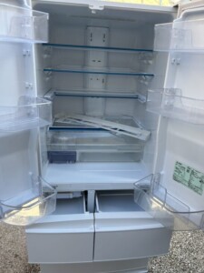 MITSUBISHI(三菱)462L 6ドア冷蔵庫 MR-R46H-W 2022年製