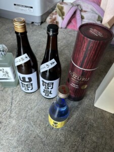 日本酒やワインなどお酒まとめ(会津娘 雪鶴 間豊 山間など)