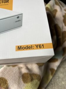 YABER ミニプロジェクター Y61