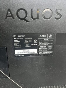 SHARP(シャープ)50型液晶テレビ LC-50W30 2016年製