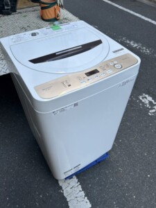 SHARP(シャープ)6.0キロ 全自動洗濯機 ES-GE6D-T 2020年製