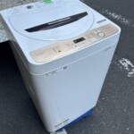 SHARP（シャープ）6.0キロ 全自動洗濯機 ES-GE6D-T 2020年製