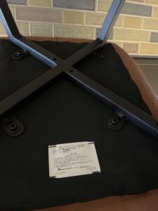 ドウシシャ デザインチェア ラップ ベージュ DCWP-BE