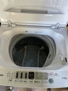 Hisense(ハイセンス)4.5キロ 全自動洗濯機 HW-T45F 2022年製
