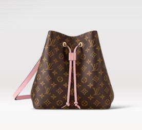 LOUIS VUITTON ルイヴィトン モノグラムバッグ ネオノエ ローズプードル M44022