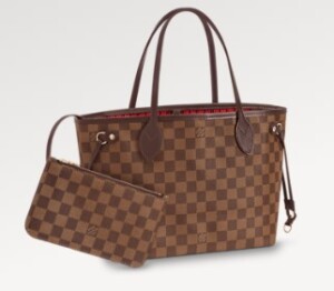 LOUIS VUITTON ルイ・ヴィトン ダミエ バッグ ネヴァーフルPM ポーチ付き N41359
