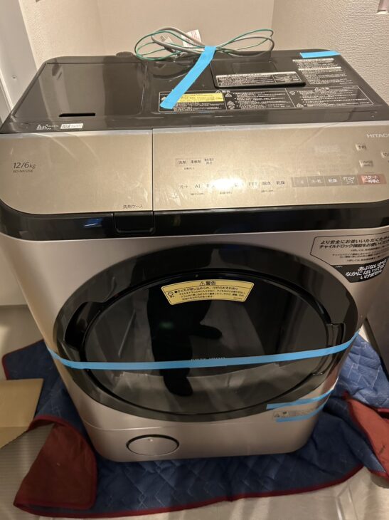 HITACHI（日立）12.0キロ ドラム式洗濯乾燥機 BD-NX120ER 2020年製