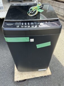 Hisense(ハイセンス)5.5キロ 全自動洗濯機 HW-G55E7KK 2020年製