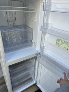 SHARP(シャープ)280L 2ドア冷蔵庫 SJ-PD28J-W 2023年製