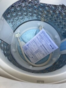 TOSHIBA(東芝)5.0キロ 全自動洗濯機 AW-5GA1(W) 2022年製