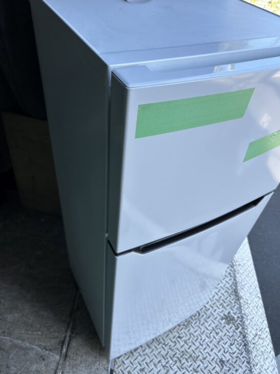 Hisense 2ドア冷蔵庫 HR-B12Cを無料で引き取りしました。東京都
