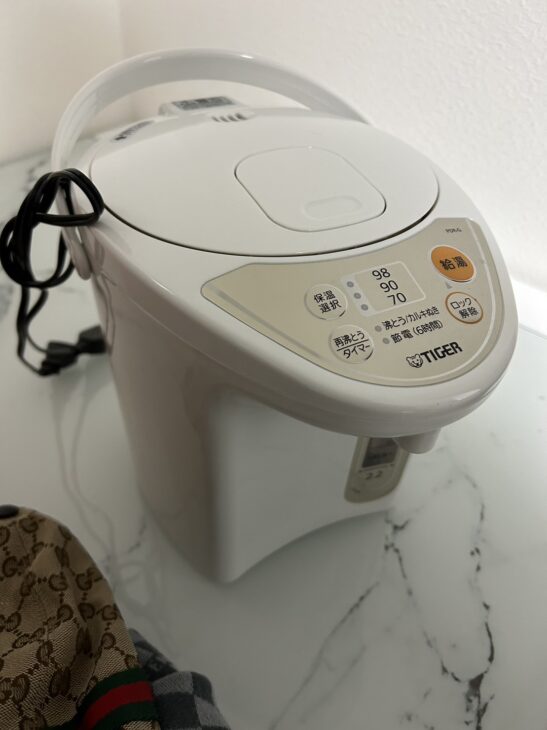 出張買取（鎌倉市へ）タイガー マイコン電動ポット PDR-G 2022年