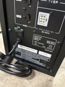 DENON(デノン)ホームシアタースピーカー DHT-S413 2012年製