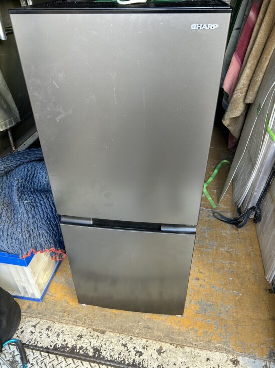 2022年製 シャープ 2ドア冷蔵庫 SJ-D15Hを千葉県野田市で【出張買取