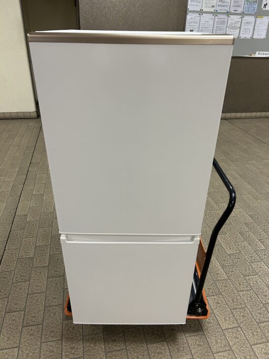 AQUA（アクア）168L 2ドア冷蔵庫 AQR-17MBK（W)2022年製