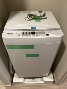 Hisense(ハイセンス)5.5キロ 全自動洗濯機 HW-E5504 2022年製