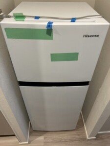 Hisense(ハイセンス)120L 2ドア冷蔵庫 HR-B1202 2021年製