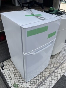 YAMAZEN(山善)86L 2ドア冷蔵庫 YER-D91(W) 2022年製