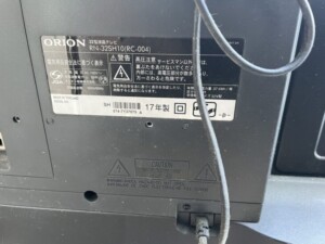 ORION(オリオン)32型液晶テレビ RN-32SH10 2017年製