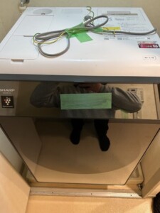 SHARP(シャープ)11.0キロ ドラム式洗濯乾燥機 ES-W113-SL 2021年製