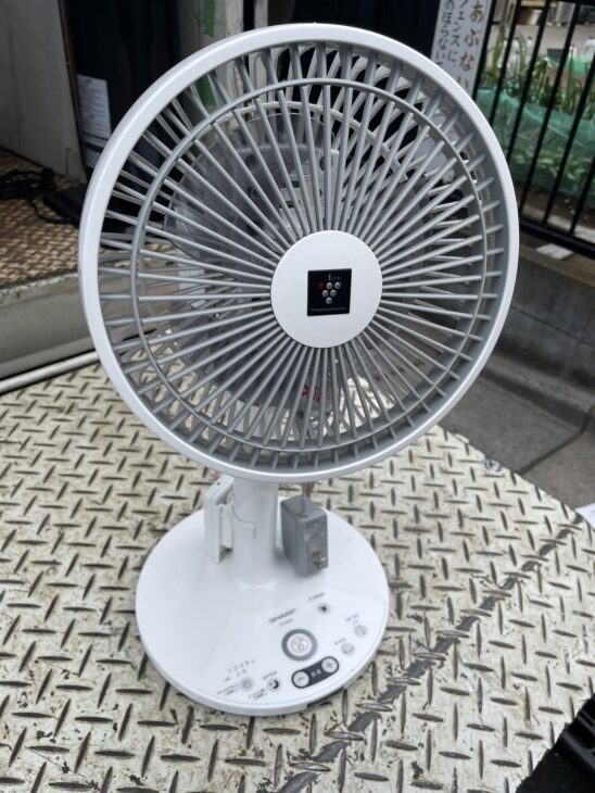 シャープ製プラズマクラスター扇風機 PJ-N2DS【出張買取】を栃木