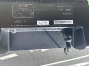 DENON(デノン)サウンドバー DHT-S216 2020年製
