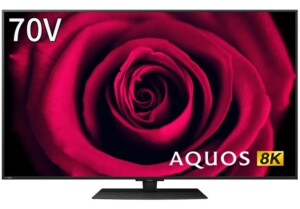 SHARP シャープ 8K液晶テレビ アクオス 8K 8T-C70DW1 70インチ