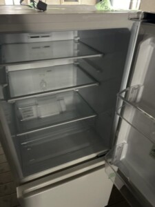 AQUA(アクア)168L 2ドア冷蔵庫 AQR-17NBK(W) 2022年製