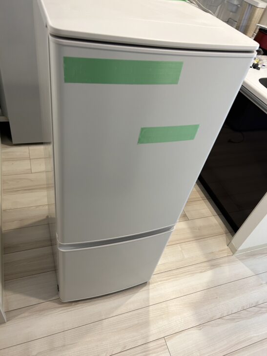 名古屋市優先】三菱 MR-P15F-W 2ドア冷蔵庫 146L 2021年製北 三菱電機
