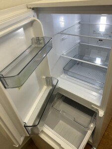 SHARP(シャープ)152L 2ドア冷蔵庫 SJ-D15H-W 2022年製