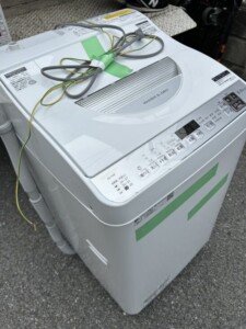 SHARP(シャープ)5.5キロ 電気洗濯乾燥機 ES-TX5F-S 2022年製