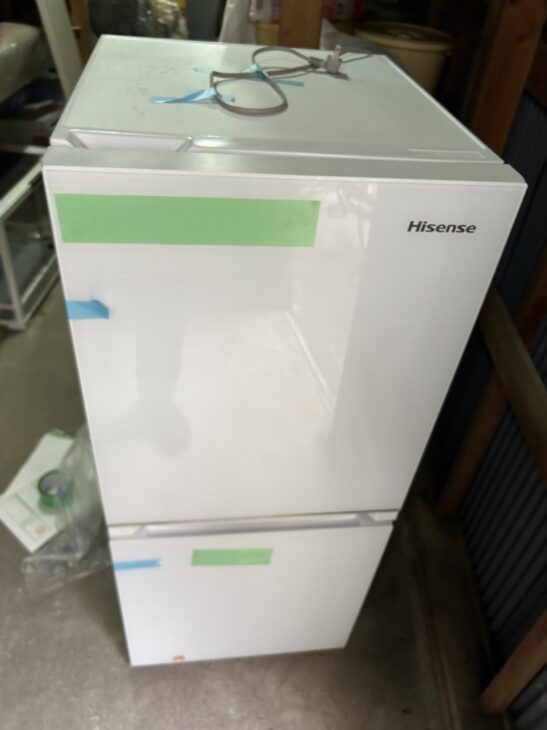 Hisense（ハイセンス）134L 2ドア冷蔵庫 HR-G13B-W 2021年製