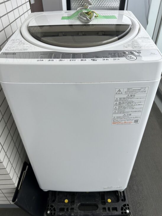 東芝の洗濯機 AW-6G9 2021年製を愛知県豊橋市にて【出張査定】です 
