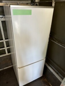 AQUA(アクア)201L 2ドア冷蔵庫 AQR-20JBK(W) 2020年製