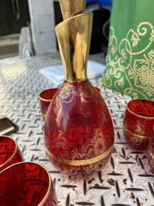 MURANO GLASS(ムラーノグラス)ベネチアングラス デキャンタセット