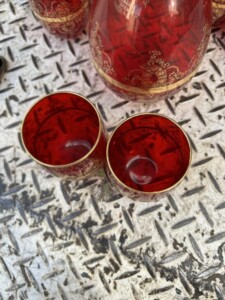 MURANO GLASS(ムラーノグラス)ベネチアングラス デキャンタセット