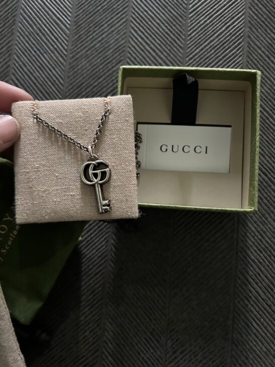 GUCCI（グッチ）ダブルG キー ネックレス