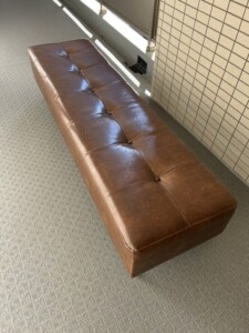 ノーブランド(オーダー品)ベンチ ブラウン