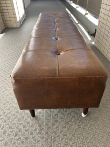 ノーブランド(オーダー品)ベンチ ブラウン